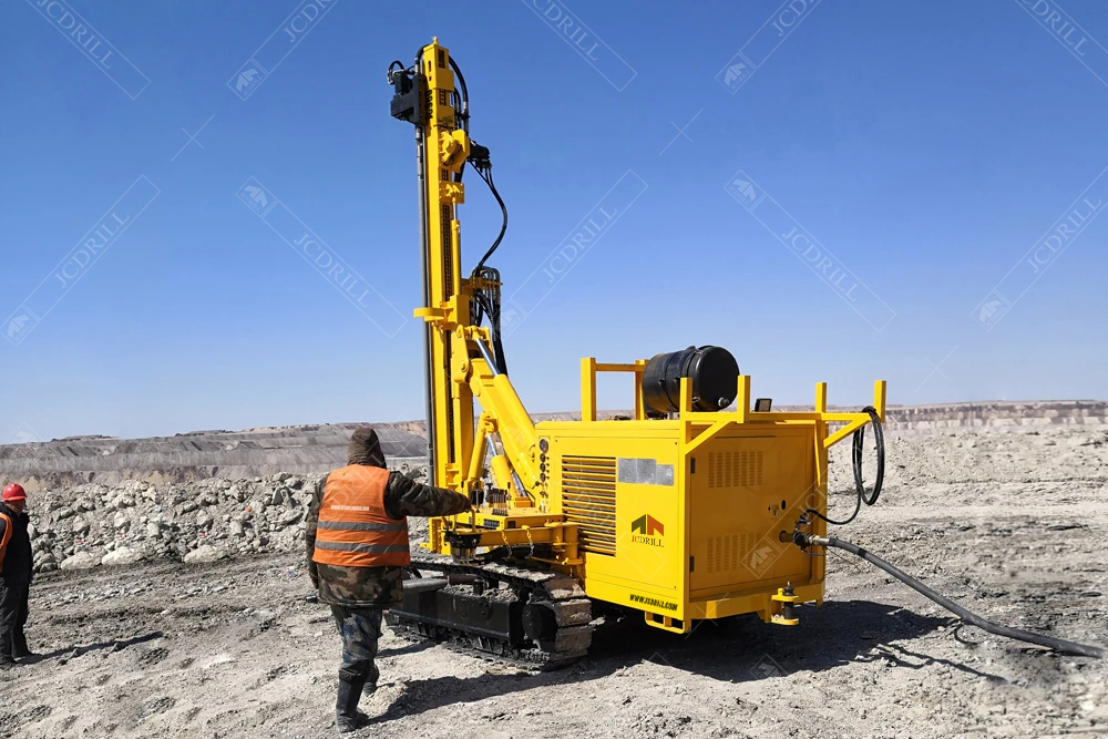 Son şirket davaları Üretimi İkiye Katlayan Madencilik Patlatma Deliği Delme Makinesi: JC980 Örnek Olay İncelemesi