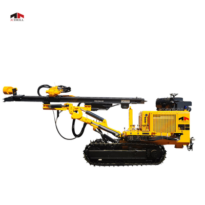 satın al 74kw Cummins Motor Dth Yeraltı Matkap Rig Kaya Patlatma Makinesi Çevrimiçi üretim