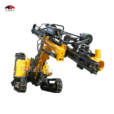 satın al JC900 Hidrolik sürünen montajlı kaya madenciliği 9500 Kg DTH sondaj makinesi Çevrimiçi üretim