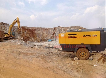 satın al Kaya Patlatma / İnşaat Sondaj için Taşınabilir Vida Atlas Copco Hava Kompresörleri Çevrimiçi üretim