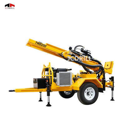 satın al Çok Yönlü DTH Sondaj Yöntemi Su Kuyusu Sondaj Makinesi, OK OEM ve Paletli Hareket Kabiliyeti ile Çevrimiçi üretim