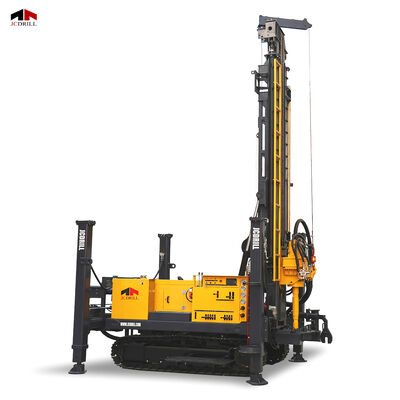 satın al CWD450T Crawler Mounted Water Well Borehole DTH Drilling Rig Çevrimiçi üretim