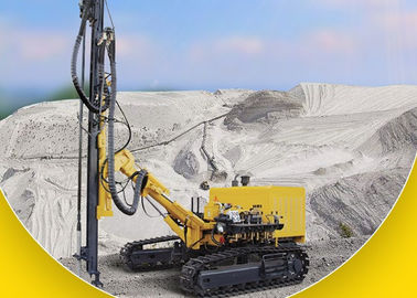 satın al Dizel Motor Tahrikli DTH Kaya Sondajı Paletli Tarayıcı Sondajı 25m Sondaj Derinliği Çevrimiçi üretim