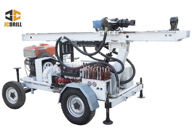 satın al 24kw Motor Gücü Su Kuyusu Sondaj Rig Dth Sondaj Makinesi Römork Üstü Çevrimiçi üretim