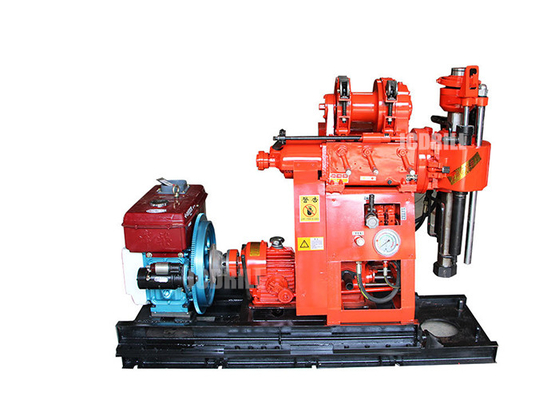 satın al 200m Dizel Motor 75mm Su Kuyusu Sondaj Makinası Çevrimiçi üretim