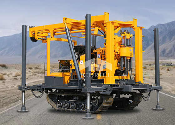 satın al 180m Sığ Dizel Paletli Matkap Rig Spline Dikey Çevrimiçi üretim