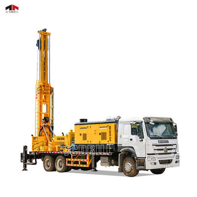 Tarım için Kuyu Hidrolik 93kw Kamyona Monte Su Sondaj Rig
