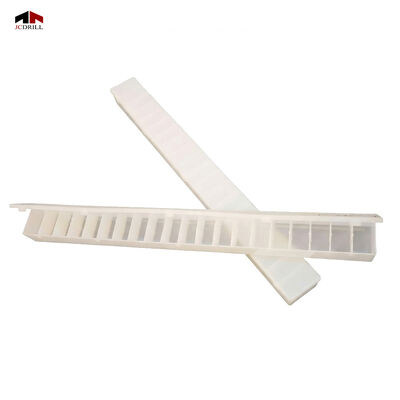 İyi bir fiyat. Madencilik Numuneleri için 10 Bölmeli PP Kaya Parçası Tepsisi Enjeksiyonla Kalıplanmış çevrimiçi