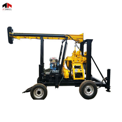 İyi bir fiyat. 557rpm Römork Üstü 200m Taşınabilir Kuyu Sondajı Rig çevrimiçi