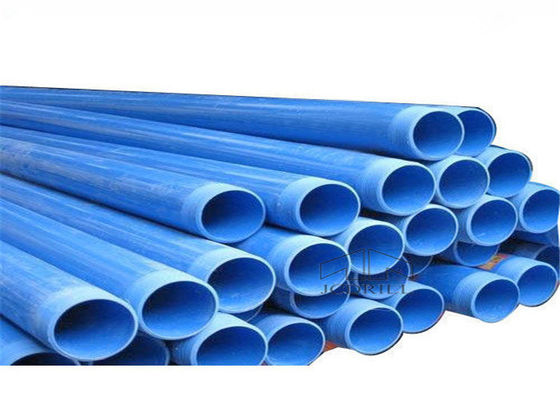 İyi bir fiyat. Yuvalı 50x6000mm Derin Mavi Plastik Muhafaza Borusu Su Sondajı Aletleri çevrimiçi