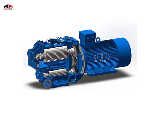 Küçük Düşük Basınçlı Taşınabilir Döner Vidalı Hava Kompresörleri, Jack Hammer İçin Bir İki Tekerleğe Monte Edildi