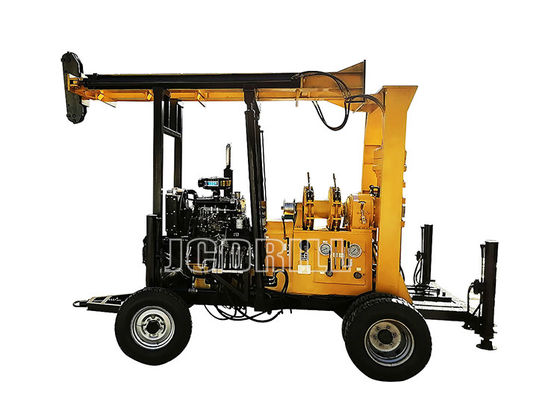 24hp Dizel Motor 400m Çamur Pompası Sondaj Rig
