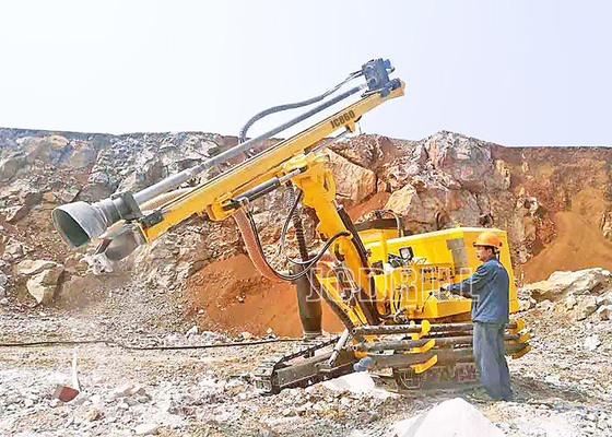 İyi bir fiyat. 90mm Dth Sondaj Rig Yatay Hava Kaya Patlatma Deliği Jc860 çevrimiçi
