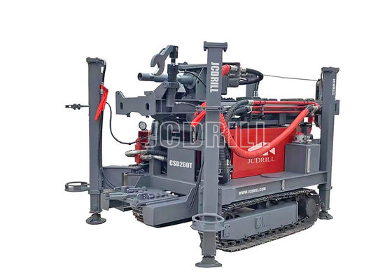 Çelik Yuchai Motor Paletli Üstü Matkap Rig Sondaj Cwd260t