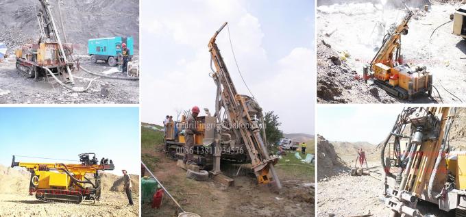 Jrc200 Keşif Dth Çekirdek Matkap Rig Dizel Güç 0