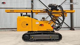 JCS500 fotovoltaik sondaj kulesi, özel olarak tasarlanmış, çok yönlü, paletli bir hidrolik sondaj makinesidir.